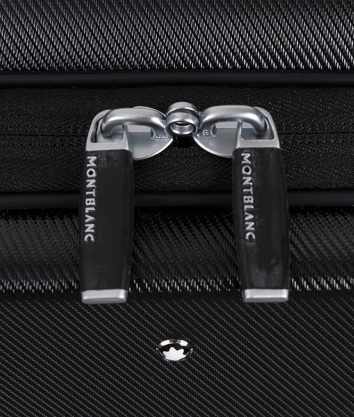Montblanc Black Nightflight Trolley Luggage Bag