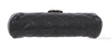 Chanel Black Quilted Phone Holder GHW