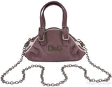 Brown Mini Top Handle Bag