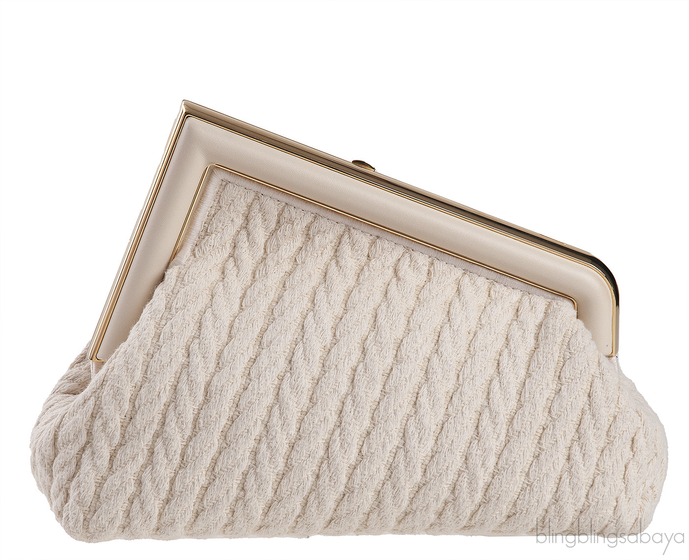 White Small First Clutch Bag