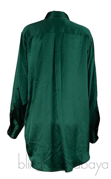 dMn Chloe Green Oversized Shirt