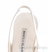 Cassia Ivory Peep Slingback Pump