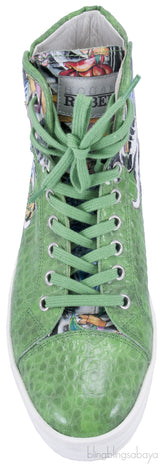 Mock Croc Tattoo Sneakers