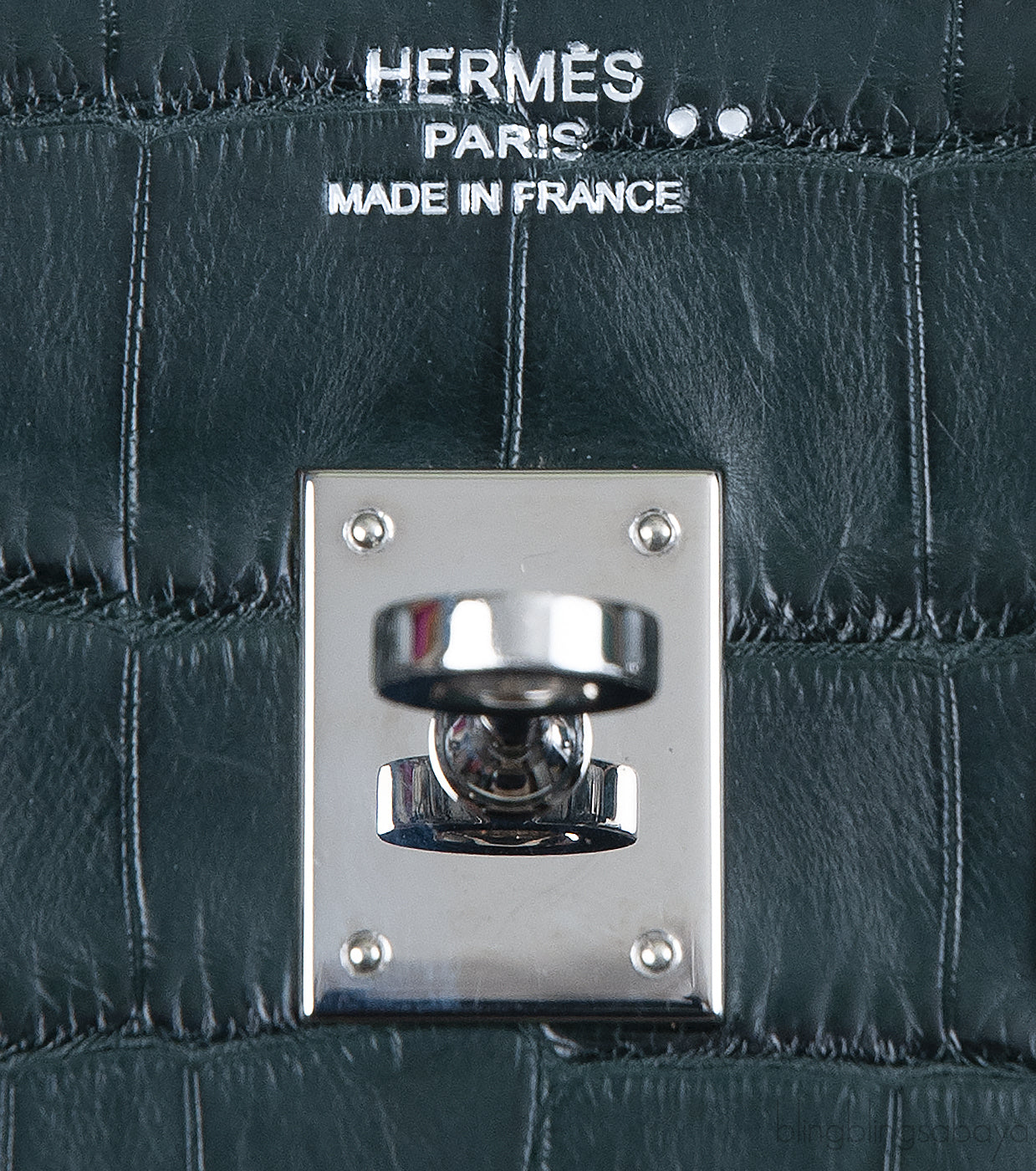 Hermes Birkin 25 Vert Cypress Matte Alligator PHW