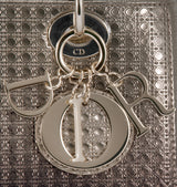 Lady Dior Gold Ebony Graded Metallic Bag