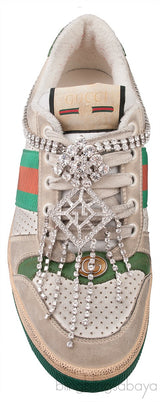 Screener Sneaker with Crystals