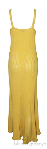 Demetra Ribbed and Pointelle-knit Dress