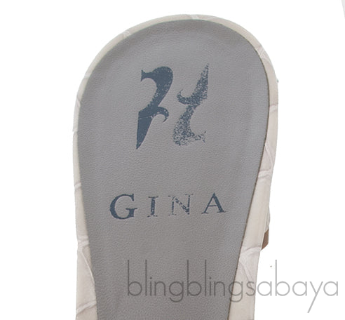 Galaxy Croc Embossed Sandals
