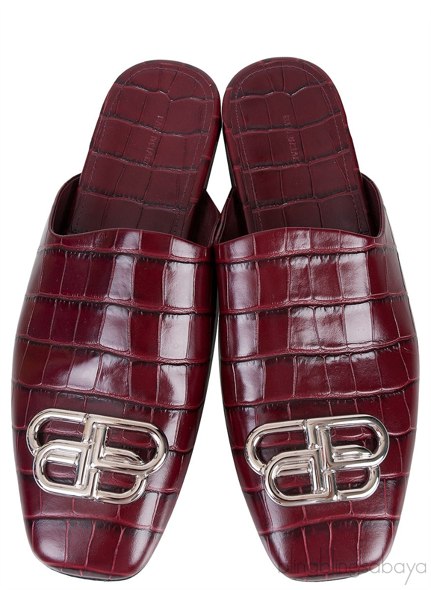 Cosy BB Croc Embossed Mules