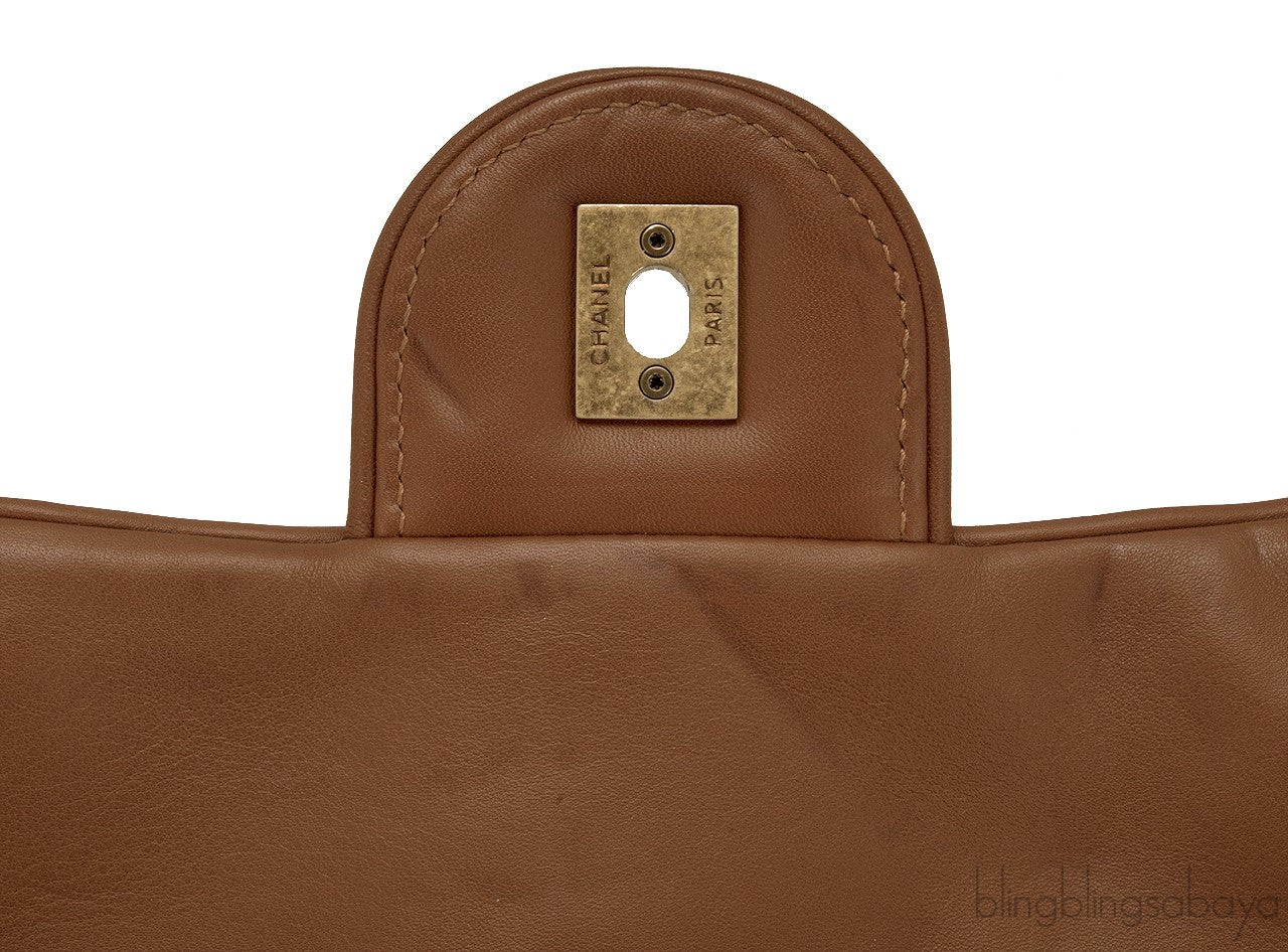 Paris Bombay Shiva Brown Crocodile