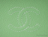 Mint Green Caviar Card Holder