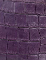 L19 Alligator Purple Pouch