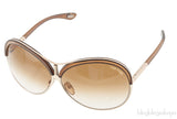 Brown Valesca Oversize Sunglasses