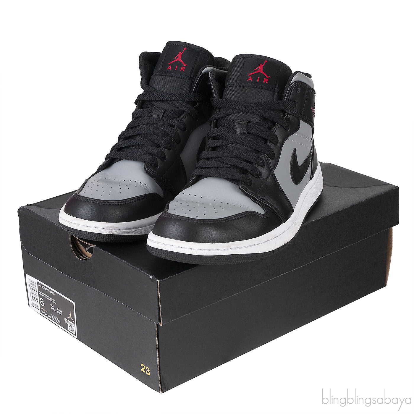 Air Jordan 1 MID \"Shadow Red\" Sneakers