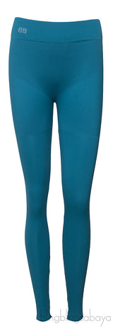 Blue Green Stretch Leggings