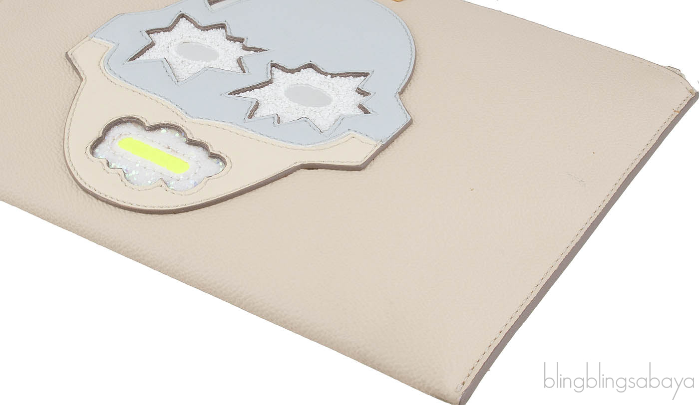 Beige Superstellaheroes Clutch