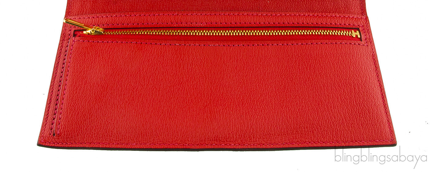 Geranium Bearn Crocodile Wallet
