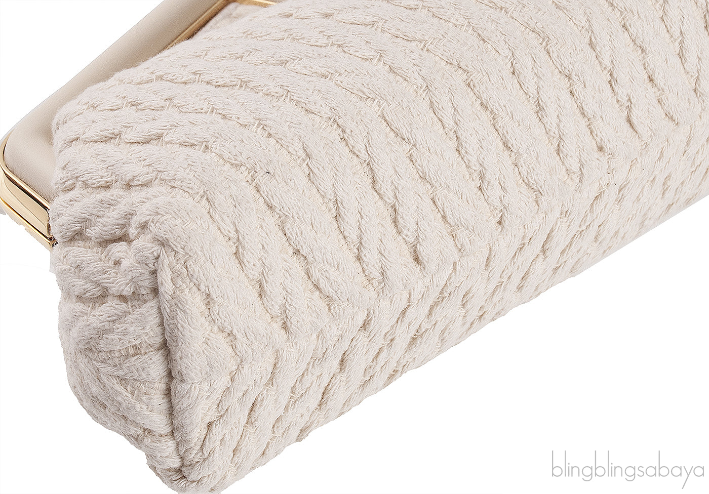 White Small First Clutch Bag