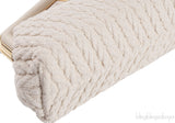 White Small First Clutch Bag
