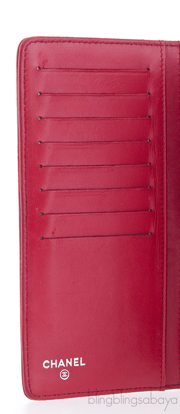 Chanel Bi-fold Long Lucky Symbols Wallet