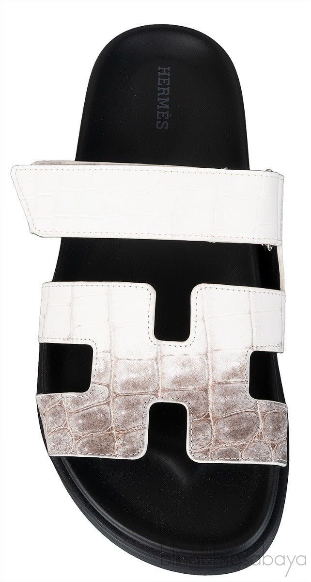 Chypre Himalaya Matte Crocodile Sandals
