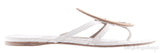 Chaine d\'Ancre White Slip-on Sandal