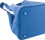Blue Picotin Lock Togo PHW*
