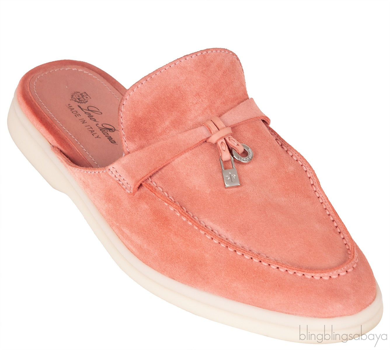 Babouche Charms Walk Suede Loafer