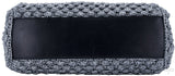 Miss Sicily Metallic Crochet Flap Bag