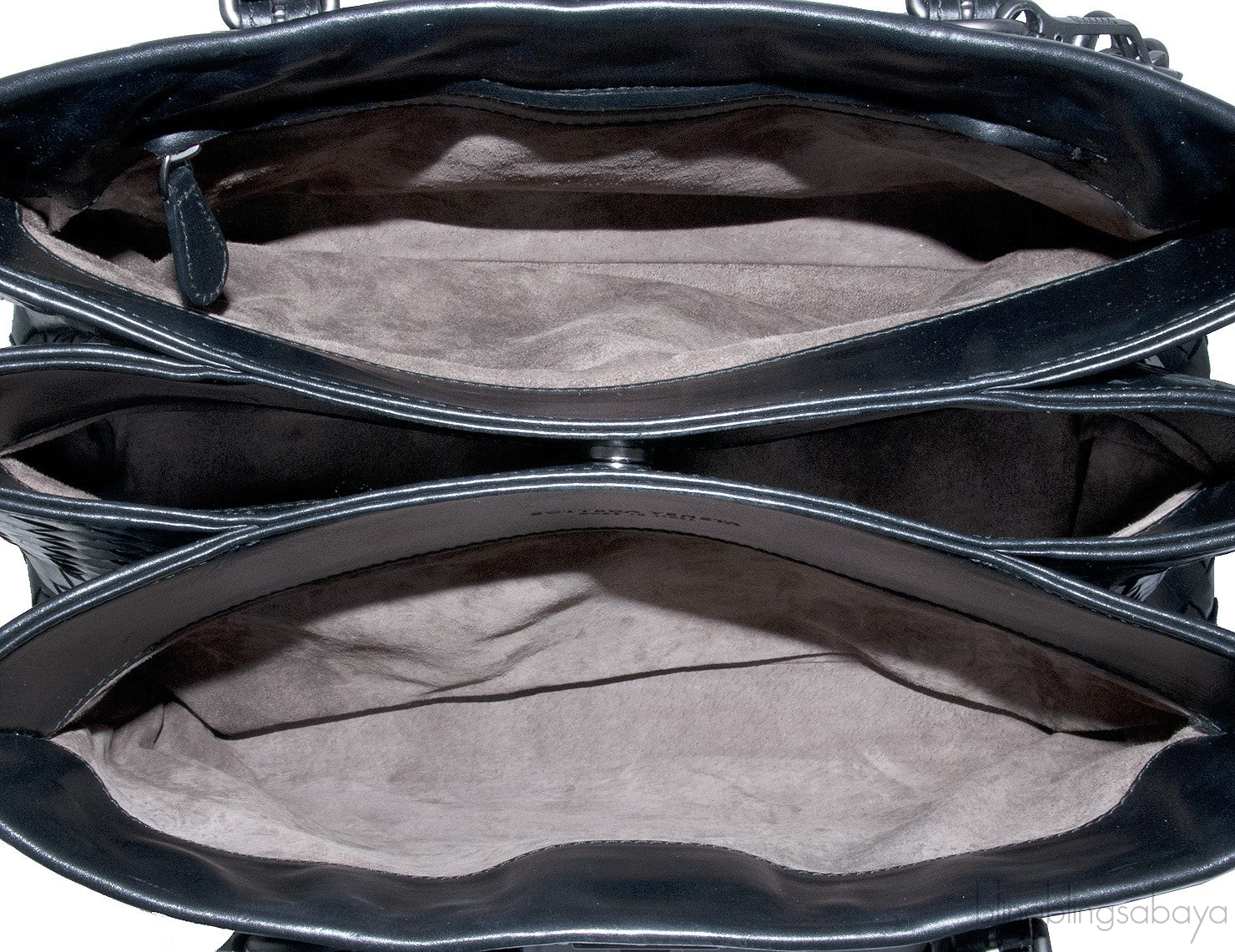 Small Roma Intrecciato Leather Tote