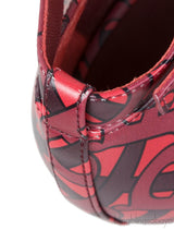Red Wiltkin Logo Print Slingback