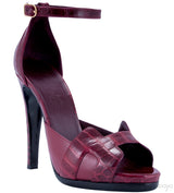 Highlight High Heel Crocodile Sandals