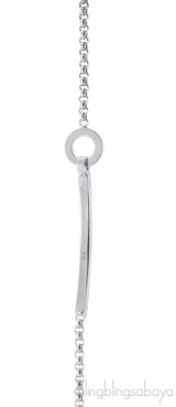 Possession White Gold Diamond Brac