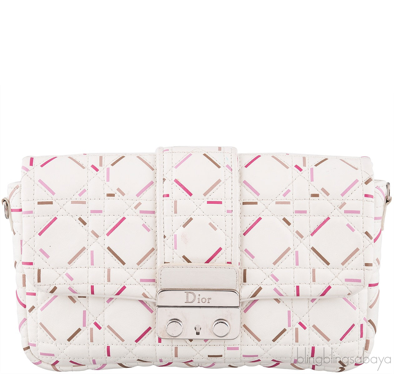Cannage Quilted Crossbody Bag