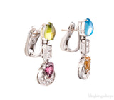 Allegra White Gold Earring