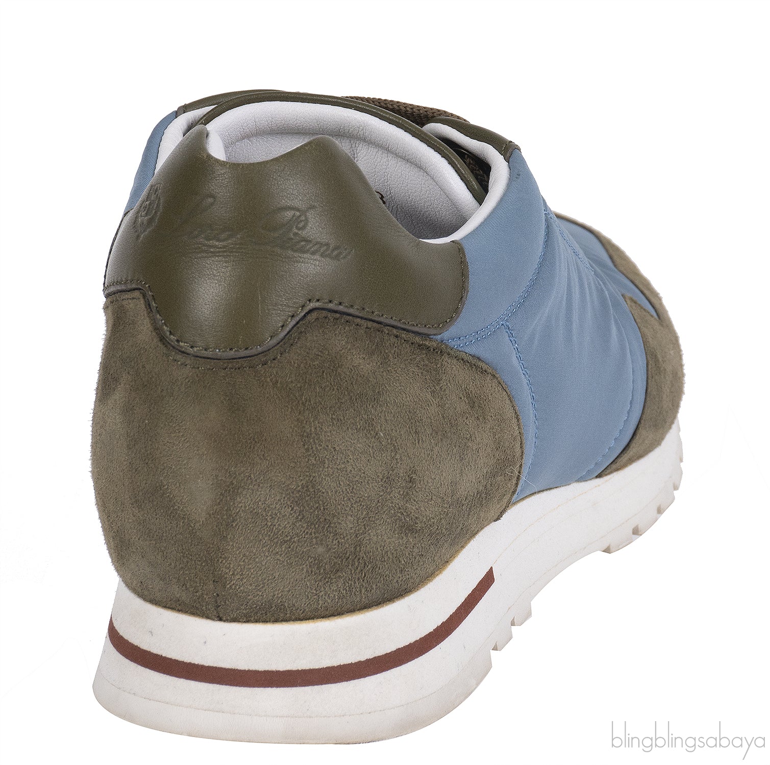 Loro Piana My Wind Microfibre Bi-color Nylon Sneakers