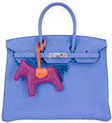 Birkin 35 Blue Paradise Taurillon Clem.