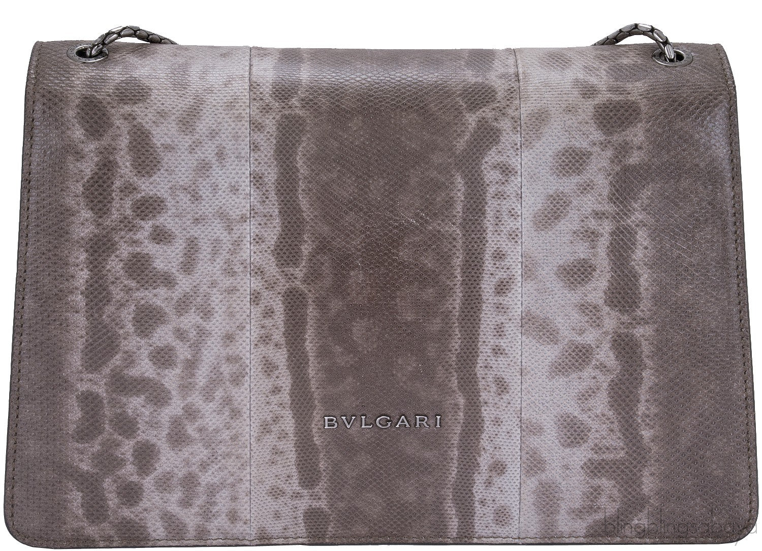 Serpenti  Karung Skin Flap Bag