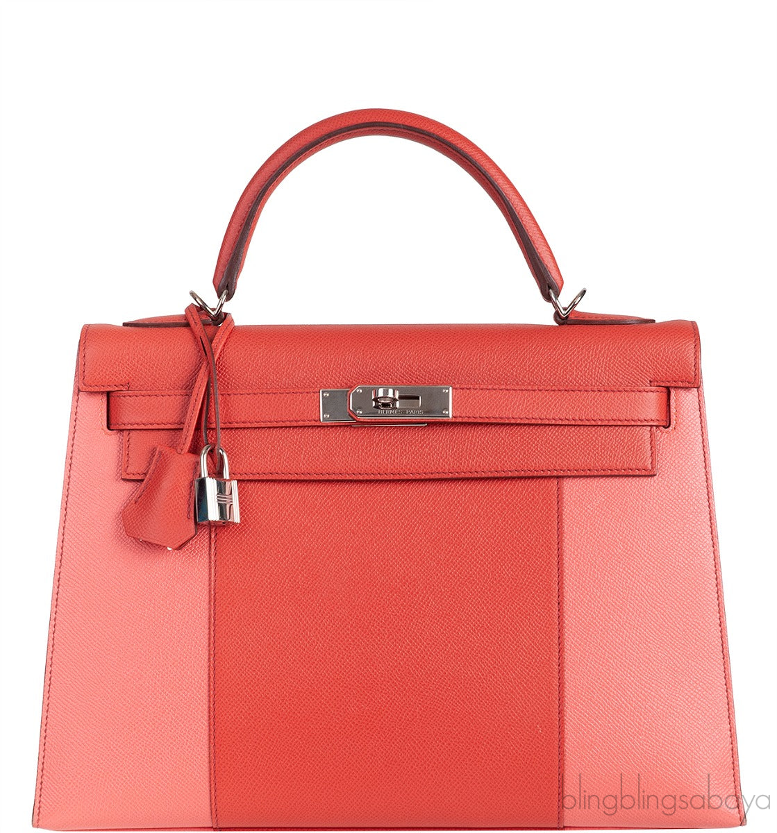 Kelly 32 Coral & Flamingo Flag Epsom PHW