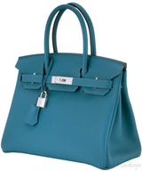 Birkin 30 Blue Cobalt Togo