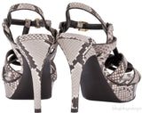 Tribute Python T-strap Sandals