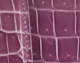 Saigon PM Purple Crocodile Bag