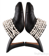 Black Pearl Slide Mule