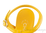 Parthenon Grecian Gladiator Column Heels Yellow