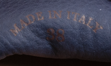 Loro Piana Summer Charms Walk Navy Blue Suede Loafers