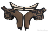 FF Logo Stretch Sandals