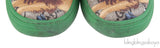 Gucci Green Safari Kids Sneakers