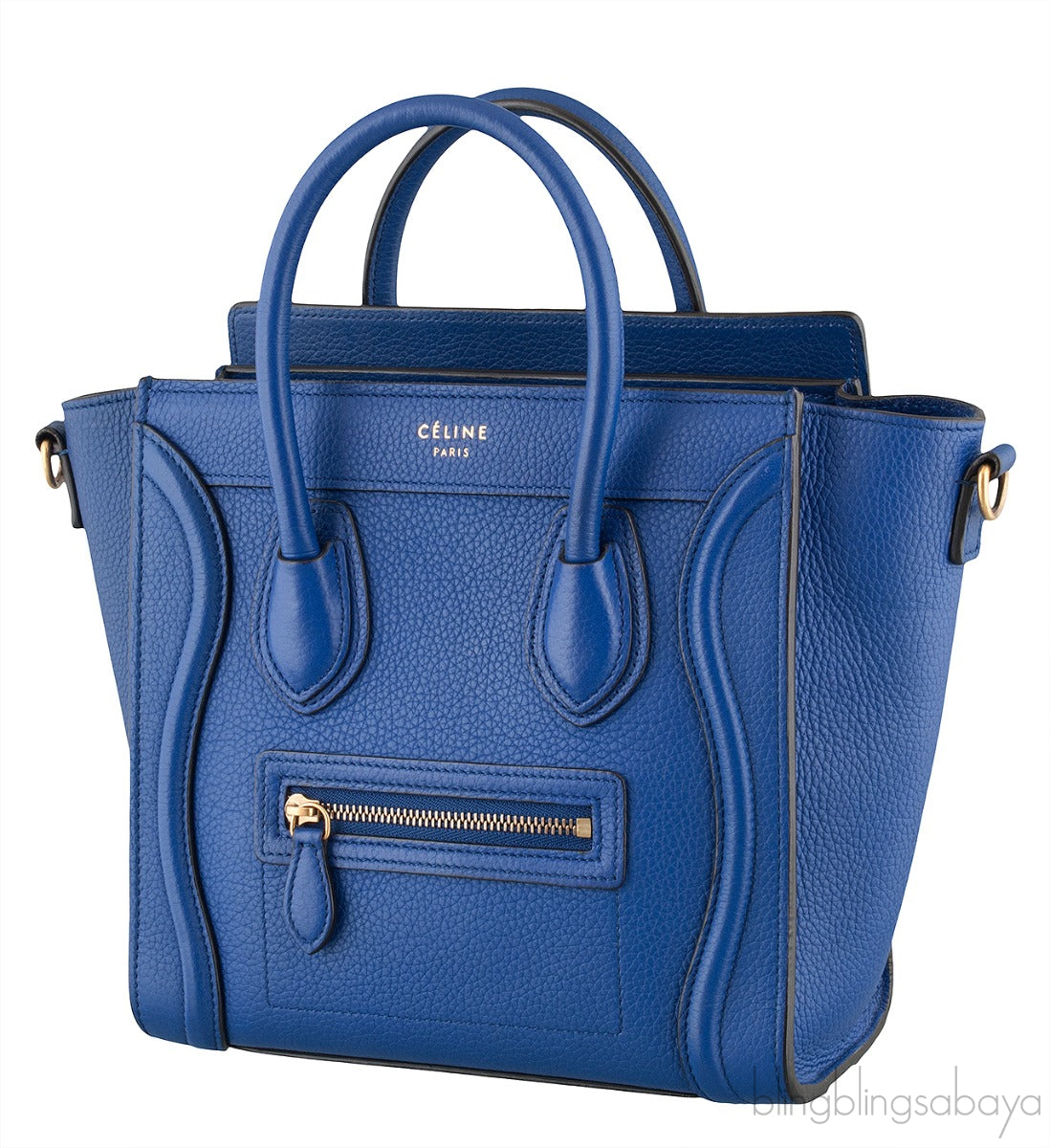 Blue Nano Luggage Shoulder Bag