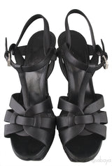 Tribute Black Matte Heels