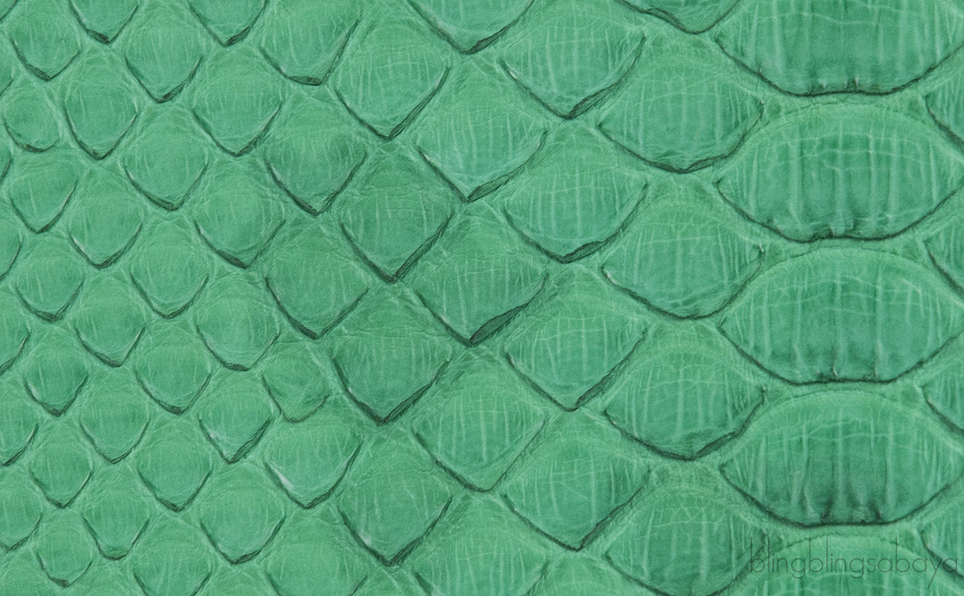 Green Python Nano Luggage